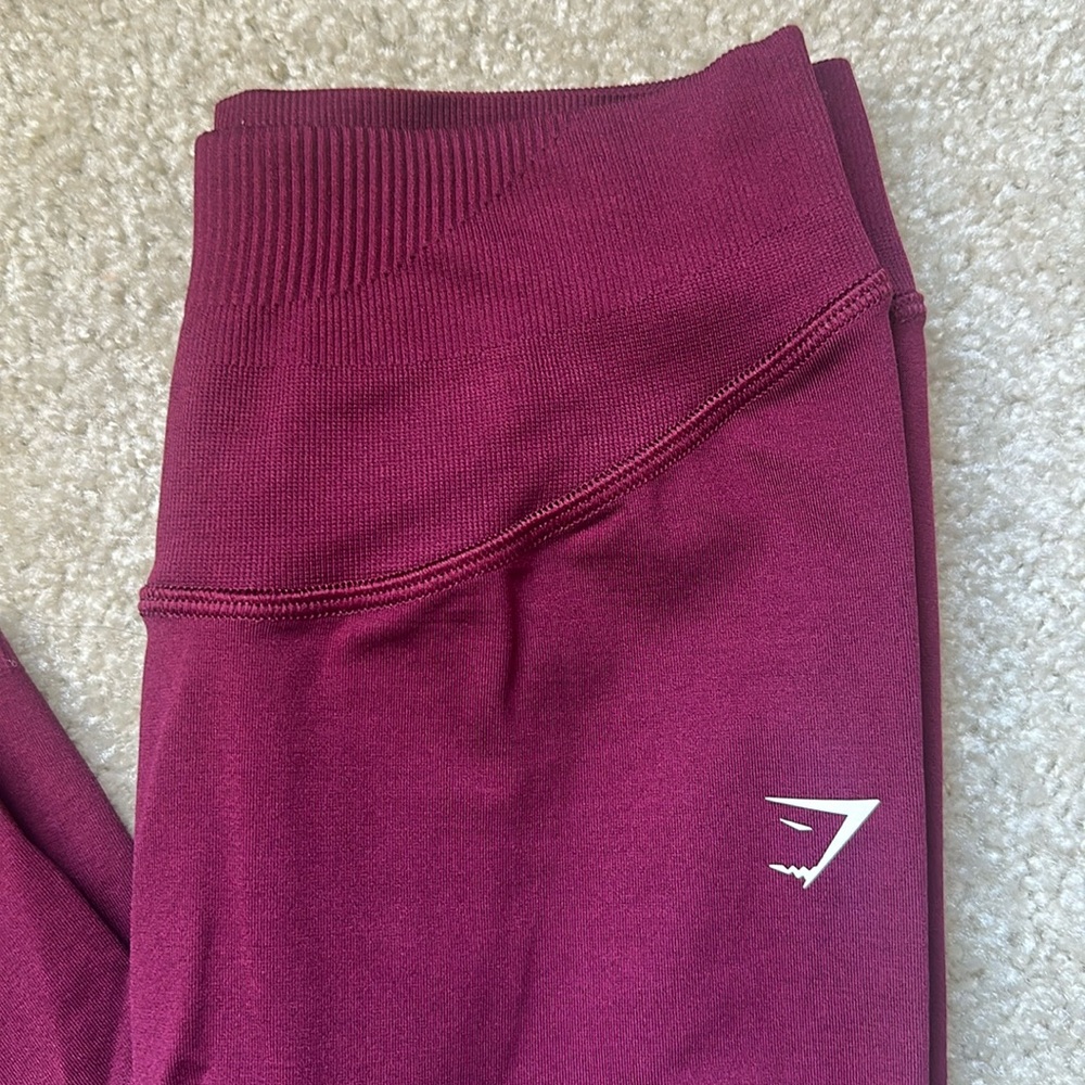 Gymshark Sweat Seamless Leggings - Plum Pink